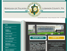 Tablet Screenshot of palmyraborough.org